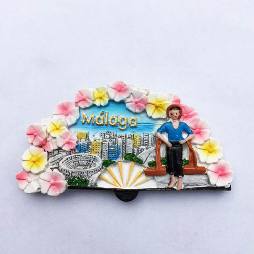 毕加索的故乡西班牙马拉加Malaga旅游纪念品磁贴冰箱贴伴手礼促销 - 图1