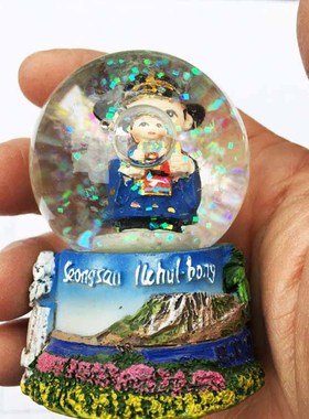 韩国水晶球创意伴手礼旅游纪念品