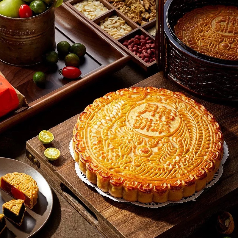裕华广西合浦中秋传统金腿大月饼 裕华月饼