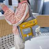 Вместительная и большая сумка на одно плечо, портативная сумка для учебы, для средней школы