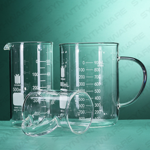 欣维尔高硼硅加厚玻璃烧杯50-1000ml可定制