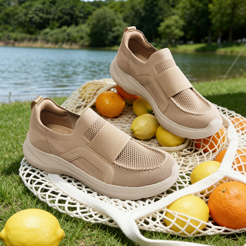 Pansy盼喜日本男鞋超轻舒适透气一脚蹬休闲运动健步鞋2026春新款,淘宝优惠券,粉丝福利购,淘宝优惠卷