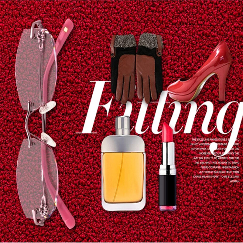 魅影变色超轻无框大脸女近视眼镜框 特洛依眼镜眼镜架