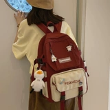 Ранец, сумка через плечо, японский вместительный и большой рюкзак, небольшая сумка, коллекция 2023, подходит для подростков, подходит для студента, для средней школы