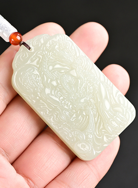 男女款和田玉貔貅吊坠