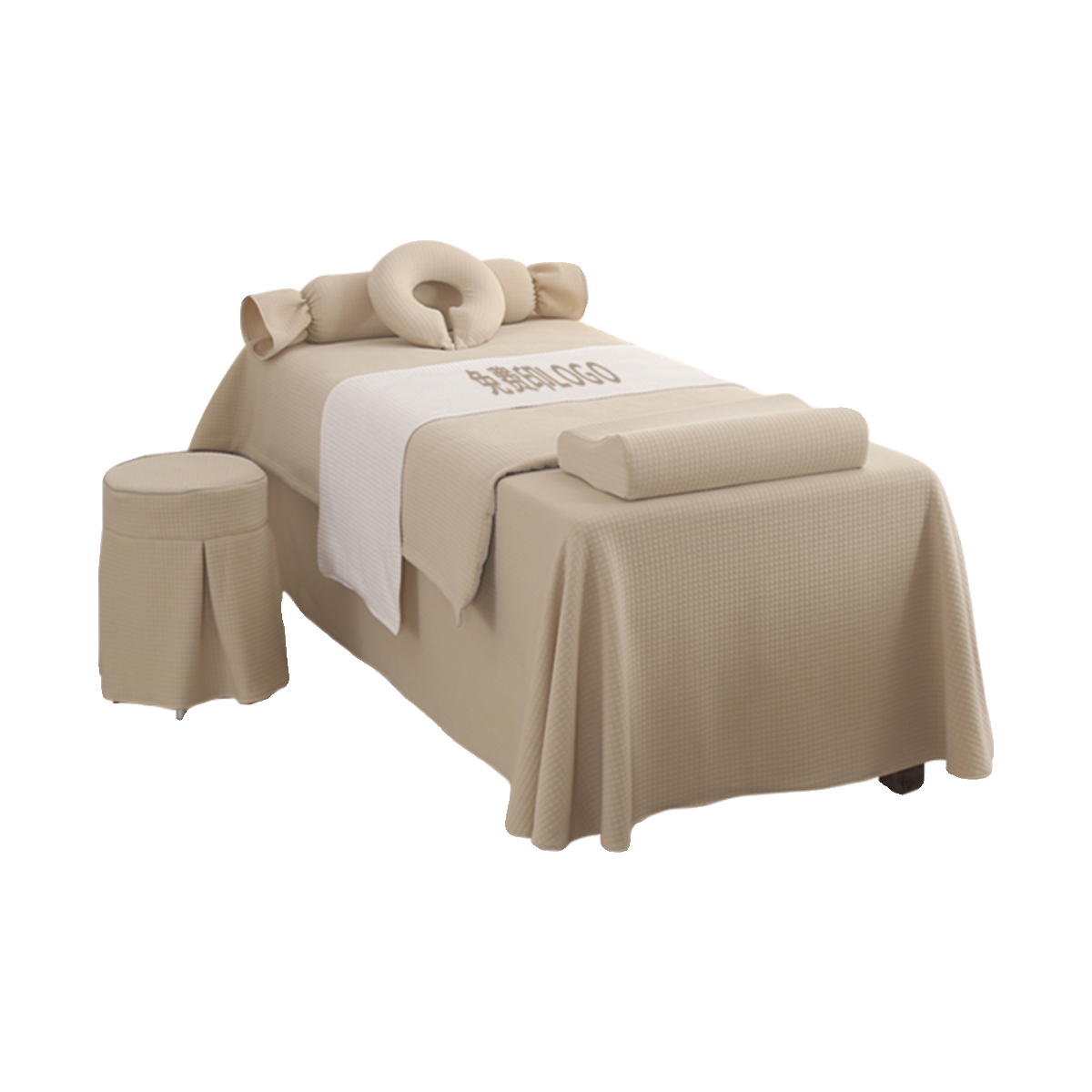 美容床罩四件套高档轻奢纯棉美容院专用网红推拿按摩理疗洗头床单,淘宝优惠券,粉丝福利购,淘宝优惠卷