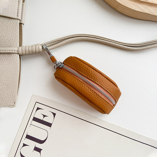 2025新款真皮大容量多功能男女家用腰挂包软牛皮锁匙包汽车钥匙包