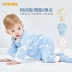 Babyiesies mùa xuân và mùa thu cotton ấm áp sơ sinh bé tu sĩ quần áo đồ ngủ mùa thu và mùa đông quần áo trẻ em - Áo liền quần Áo liền quần