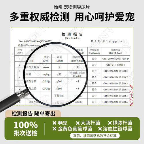 怡亲狗狗尿垫加厚消臭一次性小狗引导尿片尿布垫猫用宠物吸水垫-图3
