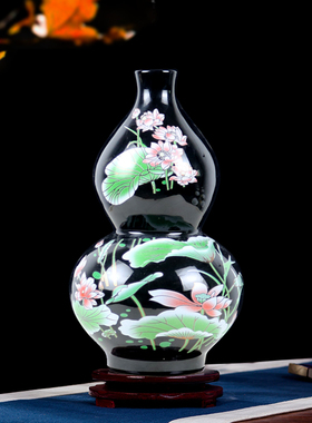 景鸿图简约陶瓷景德镇客厅花瓶