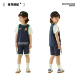 Быстросохнущий детский спортивный комплект, футболка с коротким рукавом, летние шорты для мальчиков, детская одежда, короткий рукав