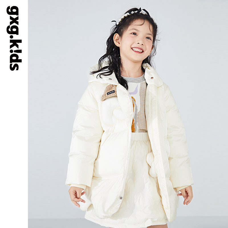 gxgkids童装儿童21冬女童羽绒服 gxgkids旗舰羽绒服