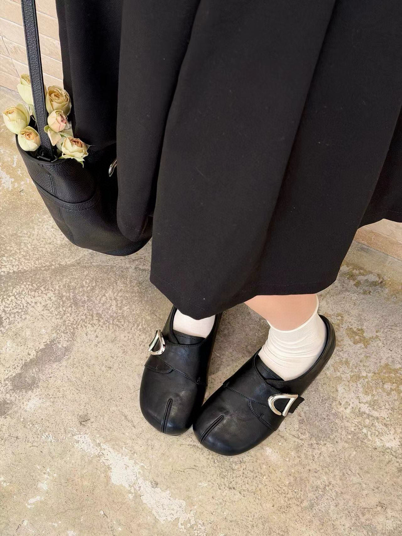 米新款2026春复古布洛克圆头乐福鞋百搭黑色皮带扣小皮鞋豆豆鞋女,淘宝优惠券,粉丝福利购,淘宝优惠卷