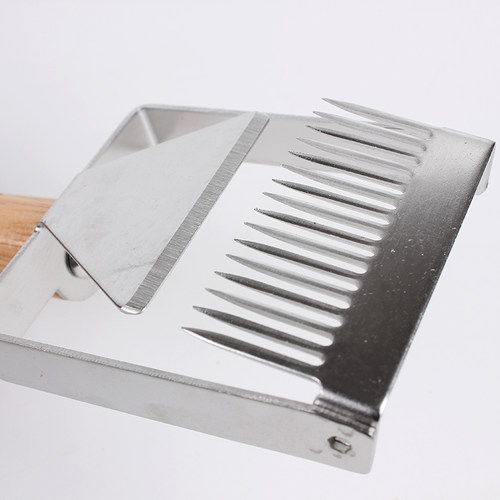 养蜂工具摇蜜机封盖蜡割蜜刀割蜜叉取蜜器巢础用品刮蜜刀全套蜂具 - 图1