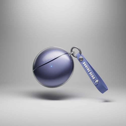 适用sanag塞那S6SPro/ultra耳机保护套小星云无线蓝牙耳机壳新款透明卡通耳机壳防摔软壳 - 图1