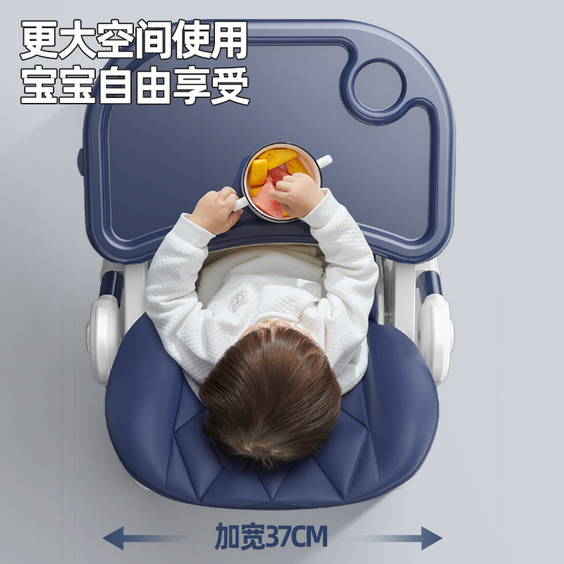 小主早安旗舰店宝宝餐椅吃饭可折叠便捷式家用儿童座椅婴儿椅子多功能饭桌餐桌椅3