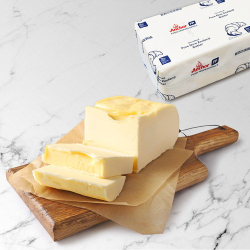 安佳黄油5kg公斤淡味动物性牛油奶油原味大黄油商用烘焙面包黄油 - 图2