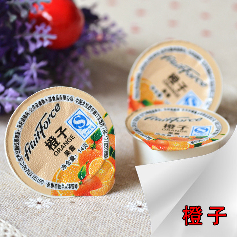 安德鲁随果乐蜂蜜味果酱14g*240粒蓝莓早餐面包商用涂抹水果草莓 - 图2