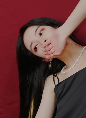 珍珠项圈时尚百搭锁骨链女短款