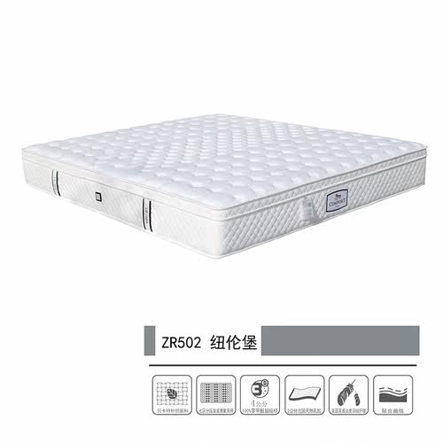 卧虎床垫 独立袋装簧 进口椰棕 乳胶  ZR5021米5/1米8/可定做尺寸 - 图3