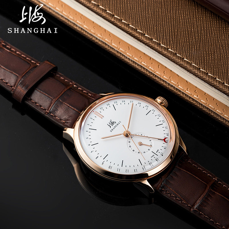 上海手表男机械表 全自动 手表男多功能时尚潮流休闲男士手表823