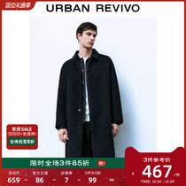 UR2023 Autumn Winter New Mens Fashion Light Cooked Commute 100 Hitch Loose Outline Turnely UMU130033