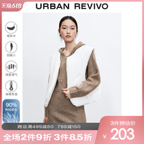 UR2021 winter new pint woman dress casual ins wind sleeveless and thick down clothes WL43S1KN2000