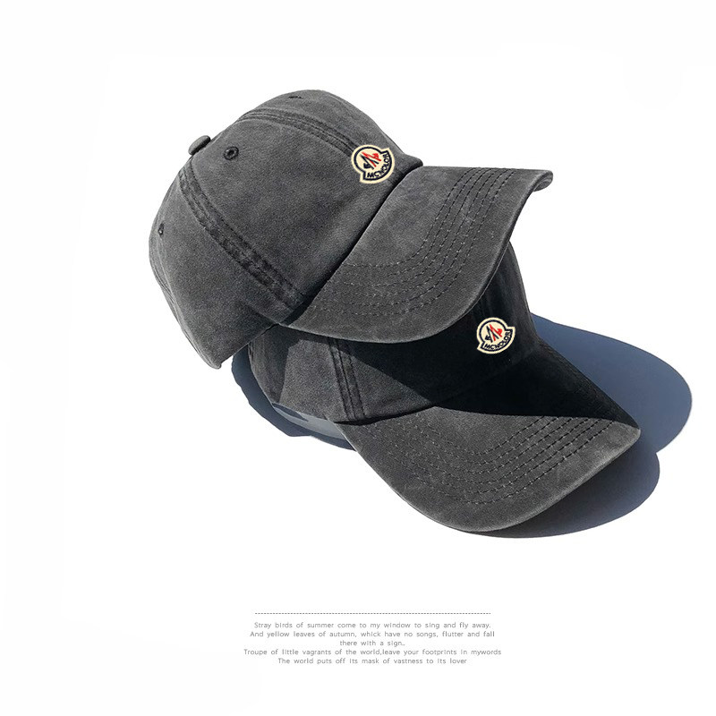 【正品现货】蒙口米色明星同款帽子男女春夏季鸭舌帽弯檐棒球帽子