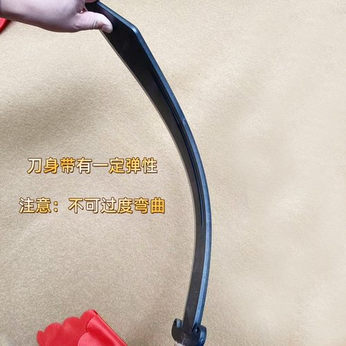 塑胶仿真红军大刀影视舞蹈道具娘子军抗战军训安全破锋八刀未开刃 - 图0