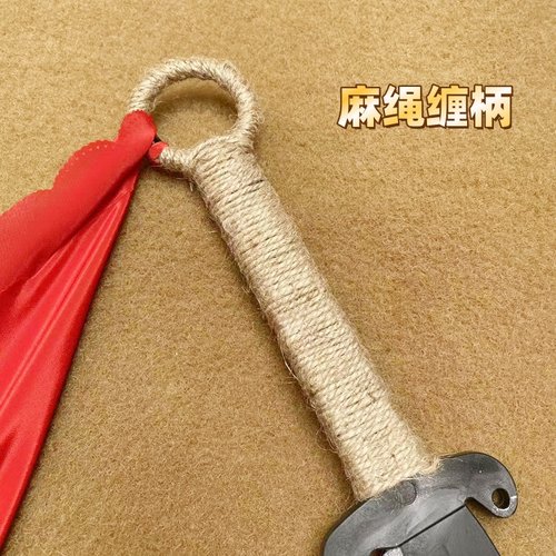 塑胶仿真红军大刀影视舞蹈道具娘子军抗战军训安全破锋八刀未开刃 - 图1