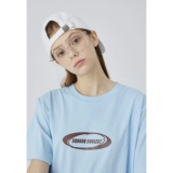 Летняя хлопковая футболка для влюбленных, в корейском стиле, короткий рукав