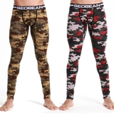 Осеннее термобелье, удерживающее тепло тонкое трендовое нижнее белье, базовые штаны, в обтяжку, облегающий крой, большой размер