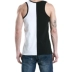 Áo vest nam SEOBESE màu Lycra cotton phù hợp với thời trang in chữ cổ tròn vest 1520702 - Áo vest