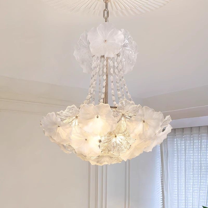 轻奢法式吊灯2025新款轻奢高级感客厅灯网红奶油风护眼卧室主灯具,淘宝优惠券,粉丝福利购,淘宝优惠卷