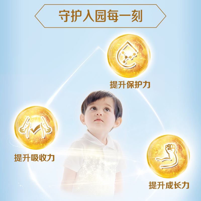 【官方正品】启赋蓝钻4段儿童牛奶粉 启赋儿童奶粉（4段）