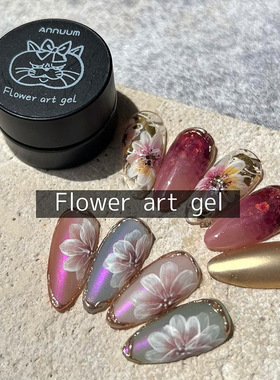 小雏菊全新绘画拉线美甲ANNUUM