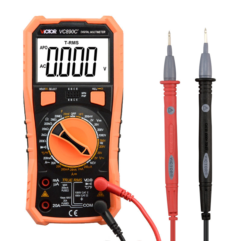 胜利数字高精度vc890d全自动万用表 天鑫五金万用表
