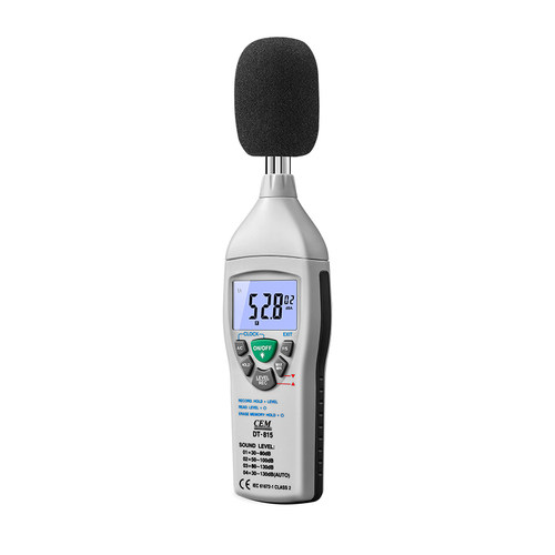 华盛昌DT805/815声级分贝测量仪噪音计DT-8850音量噪声检测仪SC05 - 图3