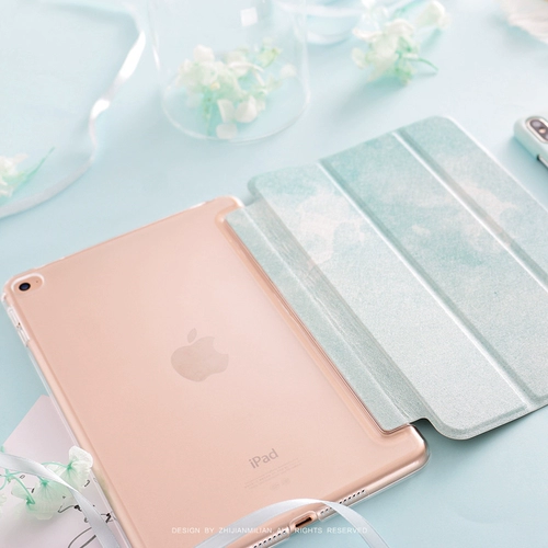 指尖迷恋 IPadair4 защитная обложка 2018 Таблетка 9 Мрамор 2 Anti -Fall Mini6 All -Inclusize 2021 подходит для десятого генерационного Pro11 с пенитенциарным слотом 10.2 Складное вдохновение 3 Shell