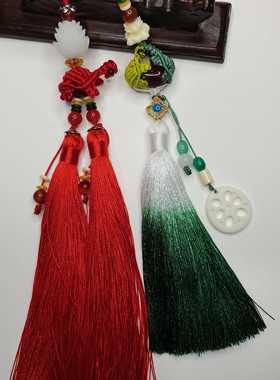 手工编织小乌龟钥匙汉服流苏吊坠