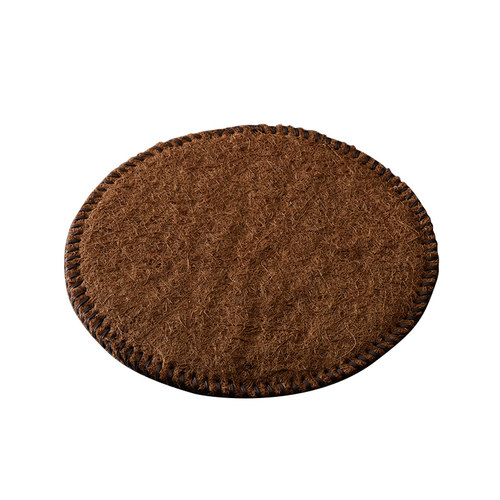汇茶手工茶垫加厚棕垫棕麻棕杯垫紫砂壶茶杯托编织隔热茶道零配件 - 图3