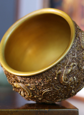 佛香天逸聚宝盆摆件中式客厅