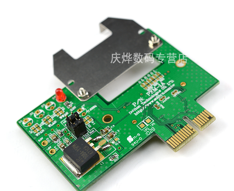 MINI PCI-E52pin转接卡笔记本无线网卡测试保护卡PCIE转miniPCI-E-图1