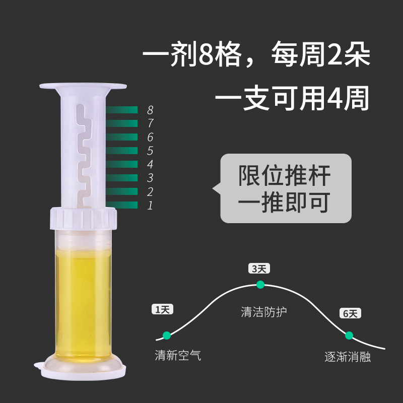 马桶凝胶清香型清洁小花厕所蓝泡泡 靓涤马桶清洁剂/洁厕剂