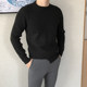 Mo Ying Men's Autumn and Winter New Sweater Men's Irregular Realty Circle Kessing Slim Slim Sweed Sweed Sweatshirt Trends