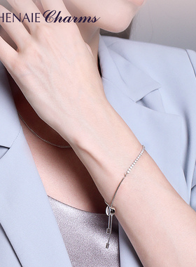 925银手链可调森系ins女ins小众