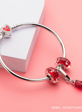 diyathenaie阿斯珠子材料银吊坠