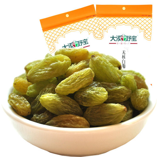 新疆葡萄干500g 萄葡干绿宝石无核白新疆特产吐鲁番新货干果 - 图3