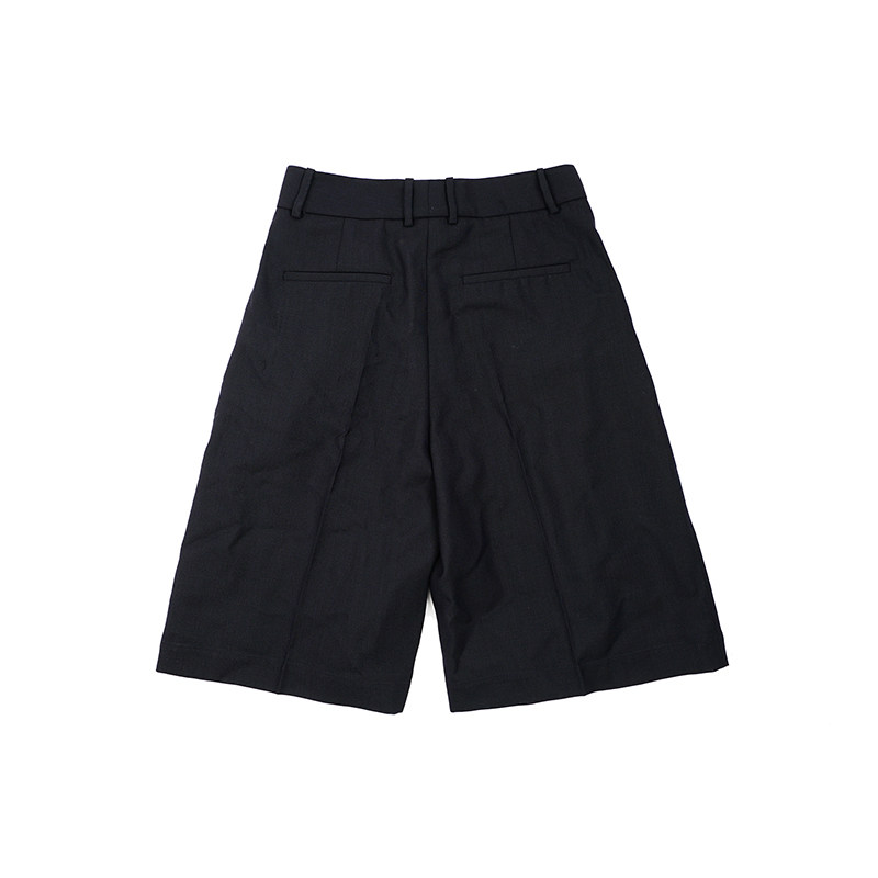 STUDIO NICHOLSON KNEE LENGTH TAILORED 男装羊毛垂坠中长款短裤,淘宝优惠券,粉丝福利购,淘宝优惠卷