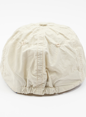 KIJIMA TAKAYUKI COTTON SILK 6PANEL CAP 棉丝混纺女式太阳帽